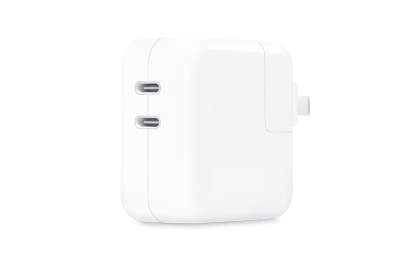 Apple Original 35W Vertical, Dual USB C Port, Power Supply Adapter Fast Charging Head
