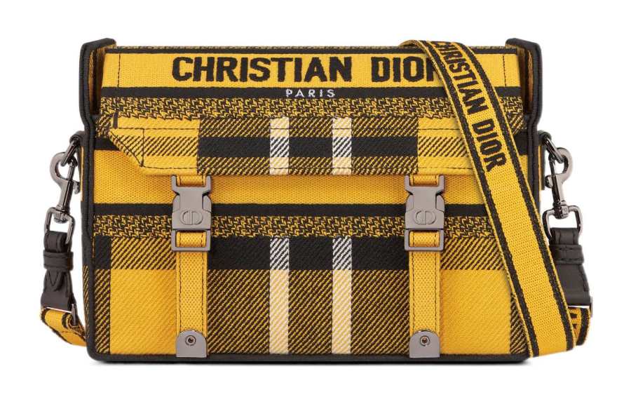 DIOR DiorCamp Embroidery Crossbody Bag Small Women's