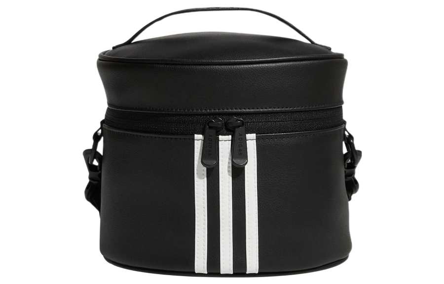 Adidas Adidas Polyurethane Bucket Bag, Handbag, Shoulder Bag, Crossbody Bag Regular Women's Black