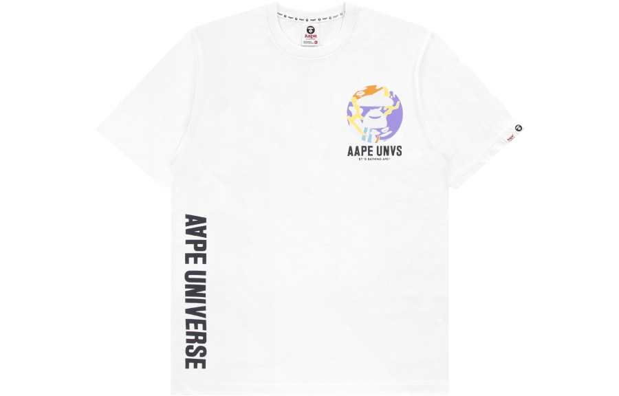 Aape Aape T Shirts Men's Crew Neck Moderate