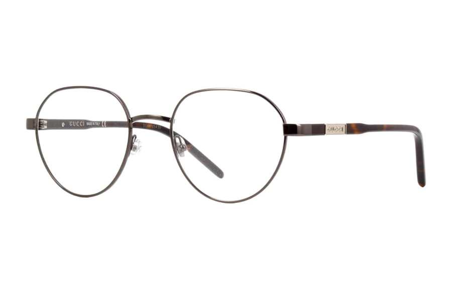 GUCCI GUCCI Metal Round Eyeglass Frames Men's