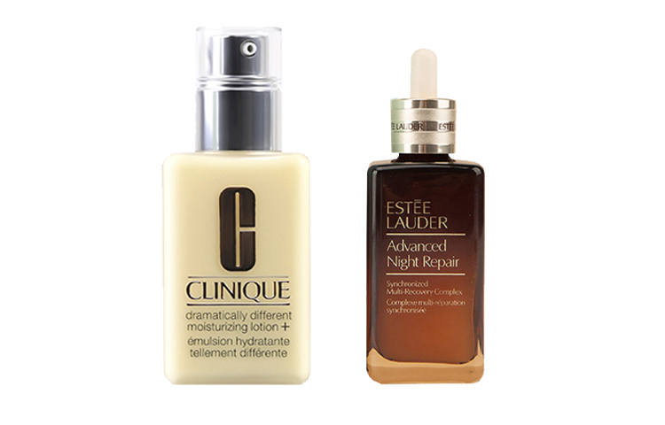 ESTEE LAUDER Little Brown Bottle Essence Clinique Butter, Oil Control Hydrating CP Skincare Set