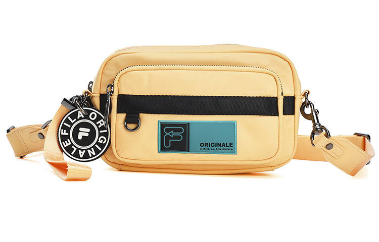 FILA Fabric Crossbody Bag Unisex Lunar Yellow