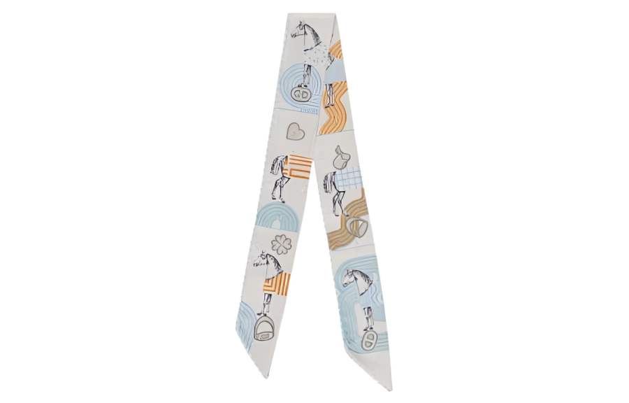 HERMES HERMES Twilly Scarves Women's Multicolor