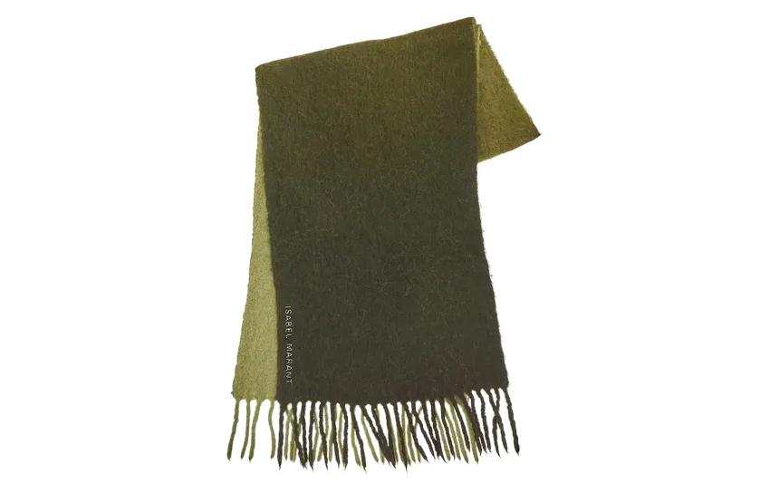 ISABEL MARANT Knit Scarves Unisex Green
