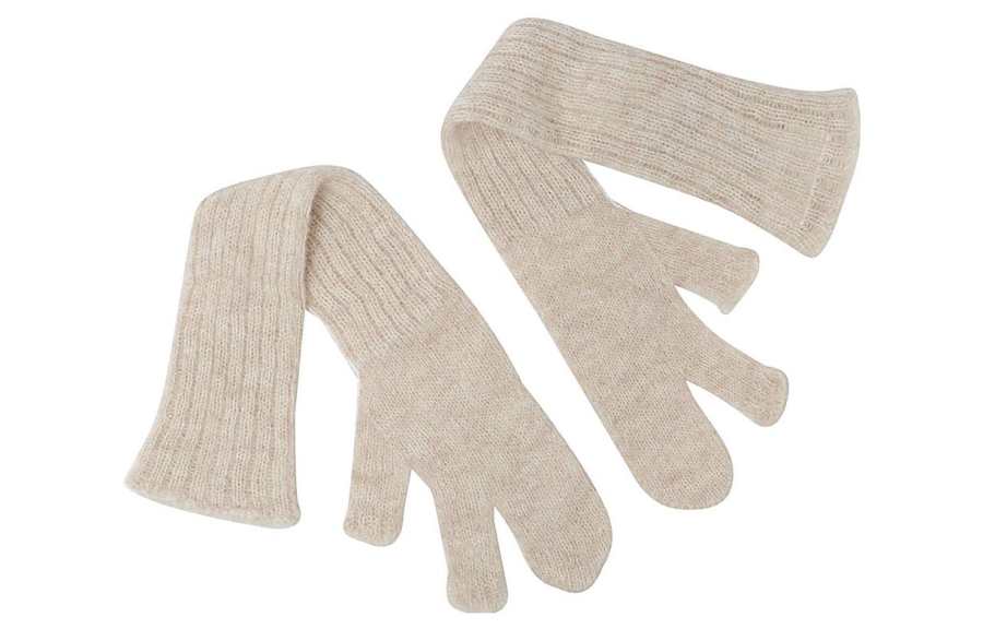 MM6 Maison Margiela Gloves Unisex Light Umber