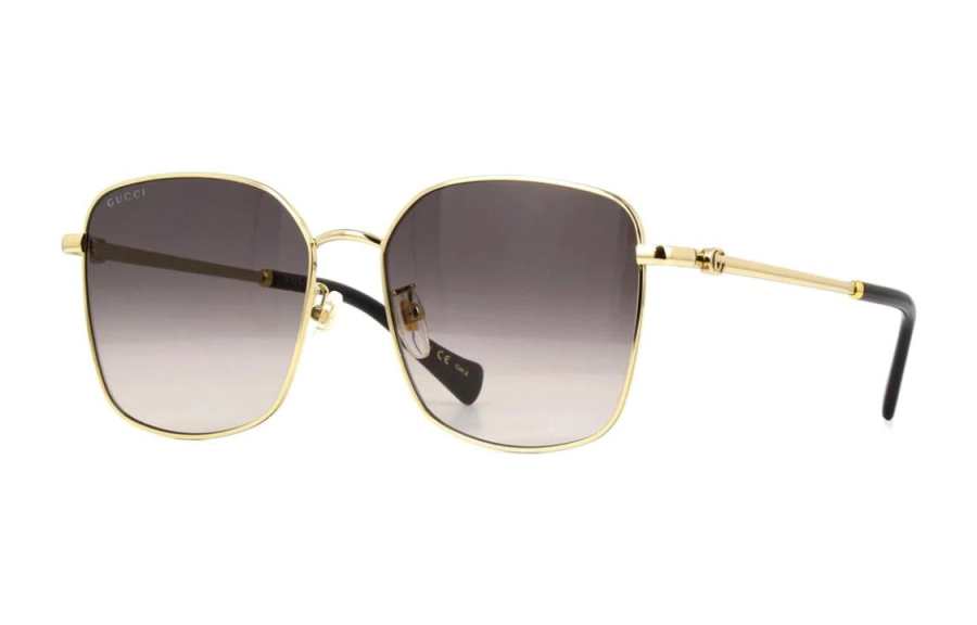 GUCCI GUCCI Alloy Square Sunglasses Unisex