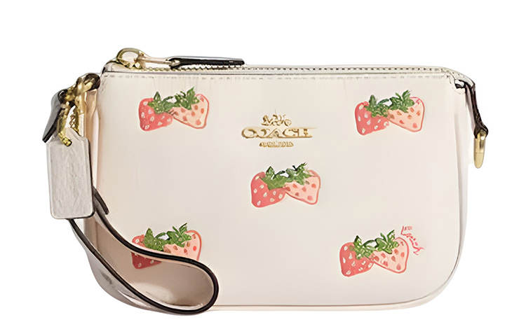 COACH Women's Nolita 15 Strawberry Pattern Handbag