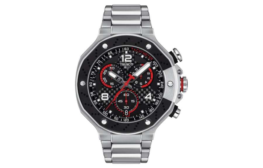 TISSOT Collection Quartz Movement Men's Watches Watch 45mm Black Dial