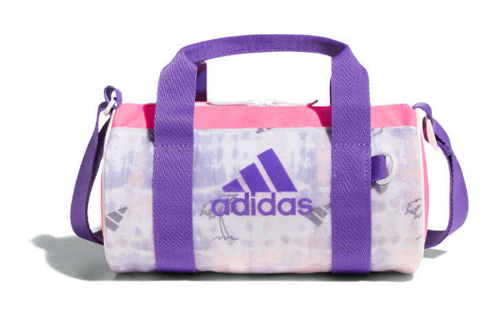 Adidas Adidas Thermoplastic Polyurethane Elastomer TPU Coating Handbag Large Women's Bright Pink Red Neon/Purple