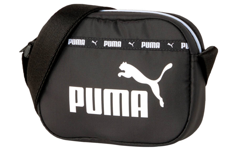 PUMA Fabric Crossbody Bag Women's Pure Black