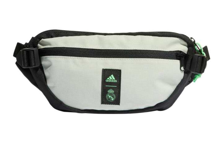 Adidas Adidas Polyester Sports Fanny Pack Regular Unisex Linen Green