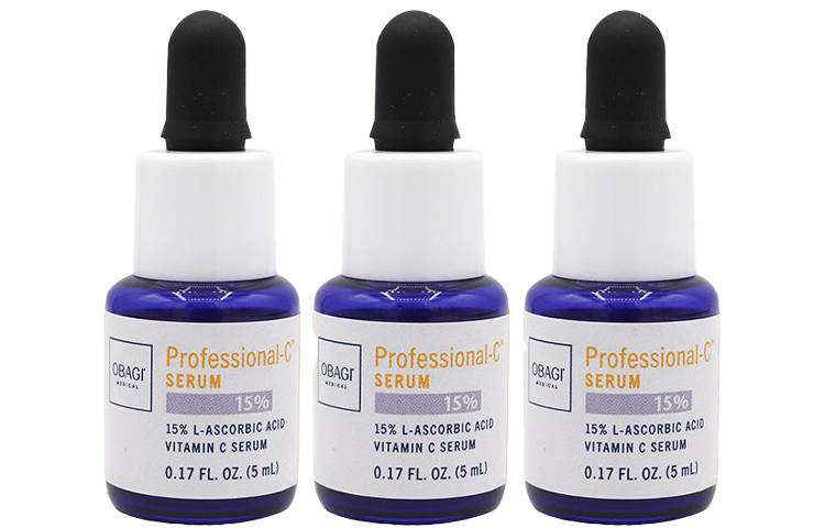 Obagi Ascorbic Acid Repairing Serums Sample Pack Brightening Tightening Moisturizing And Nourishing 5ml