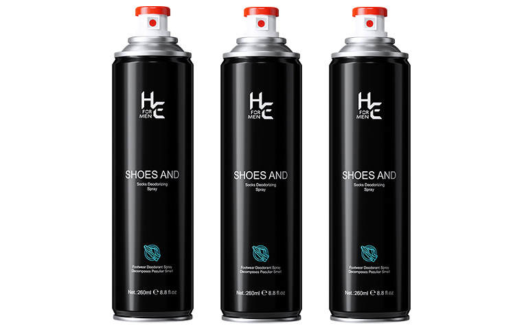 H&E Socks And Shoe Deodorizing Sweat Resistant Spray Body Care Kits Aromatic Effects 260ml/260ml*2/260ml*3