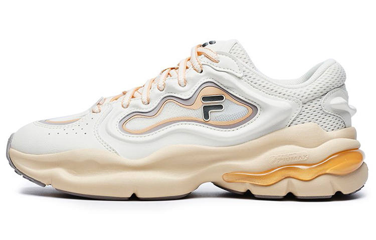 FILA FUSION Palatte Sneakers 'White Yellow' Women's