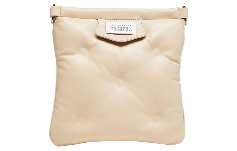 Maison Margiela Glam Slam Logo Patch Tote Bag