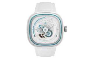 SEVENFRIDAY P Automatic Mechanical Movement 100m Waterproof Men's Watches Watch 47.6mm 47.6mm*47mm White Dial