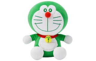 UNIQLO Doraemon Character Sustainable Development Green Dolls Plush Doll H21cm