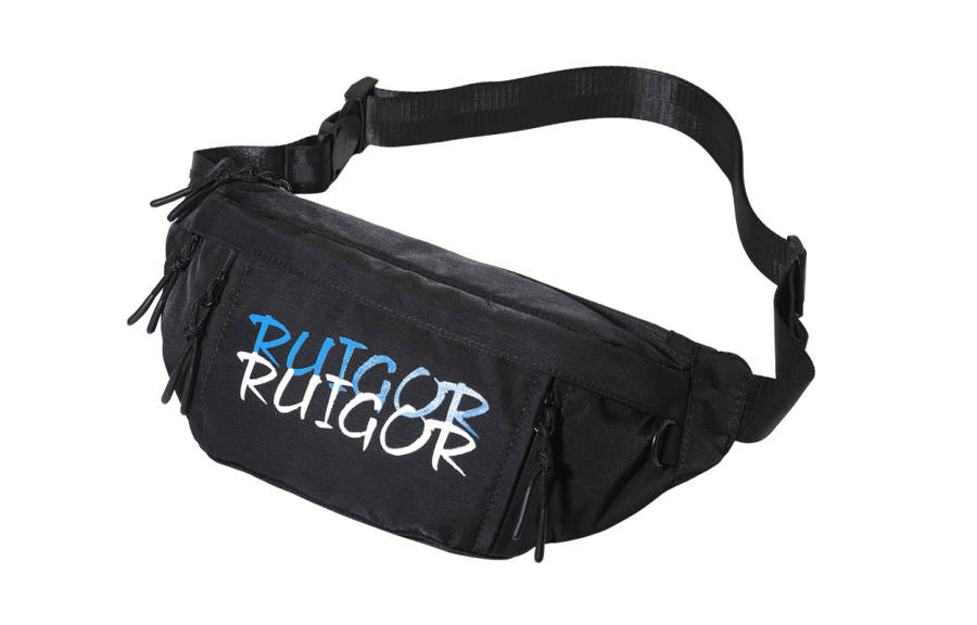 RUIGOR RUIGOR Fabric Dumpling Bag Unisex Black/Blue/Light Pearl Green