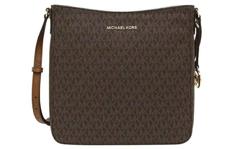 MICHAEL KORS Canvas Crossbody Bags Women's Brown