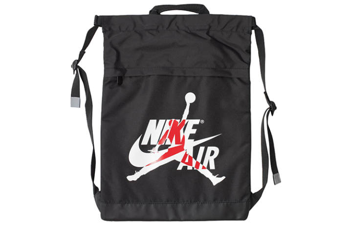Jordan Jordan Polyester Gym Bag Backpack Regular Unisex Black