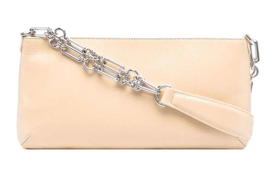 By Far Holly Calfskin Shoulder Bag, Handbag, Shoulder Bag Women's Sand