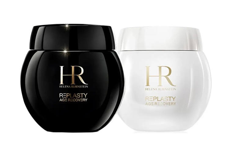 HELENA RUBINSTEIN Black White Bandage Soothing Skincare Set, Bovine Collagen Face Cream