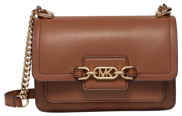 MICHAEL KORS Leather Shoulder Bags Mini Women's Khaki