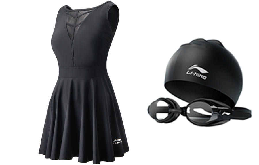 Li-Ning Li Ning Sports Trendy Collection Swimming Equipment Sets