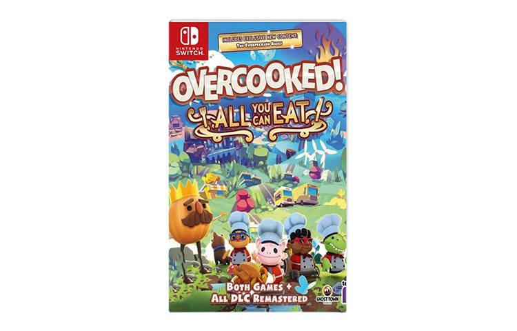 NINTENDO SWITCH NINTENDO SWITCH Fun Kitchen, Eat To Your Heart's Content, Get Messy Game Software 1+2+DLC Game Card
