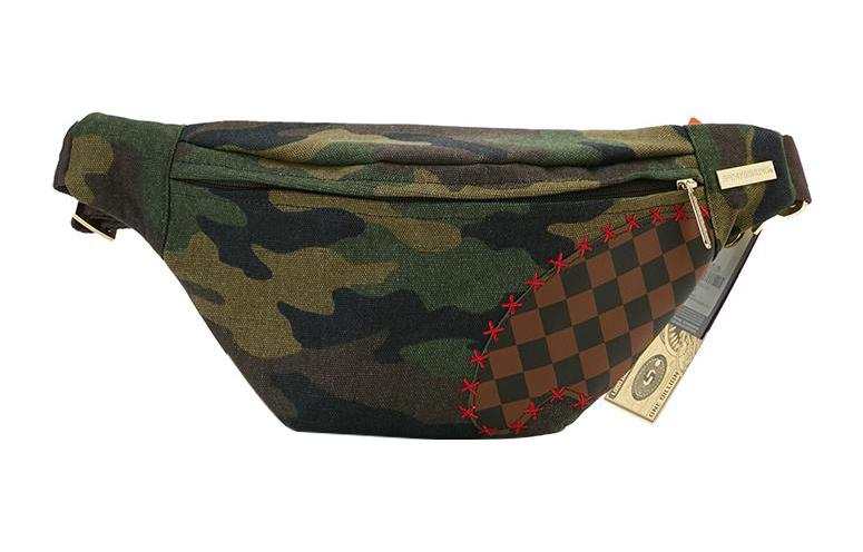 SPRAYGROUND SPRAYGROUND Cotton Fanny Pack Regular Men's Army Green