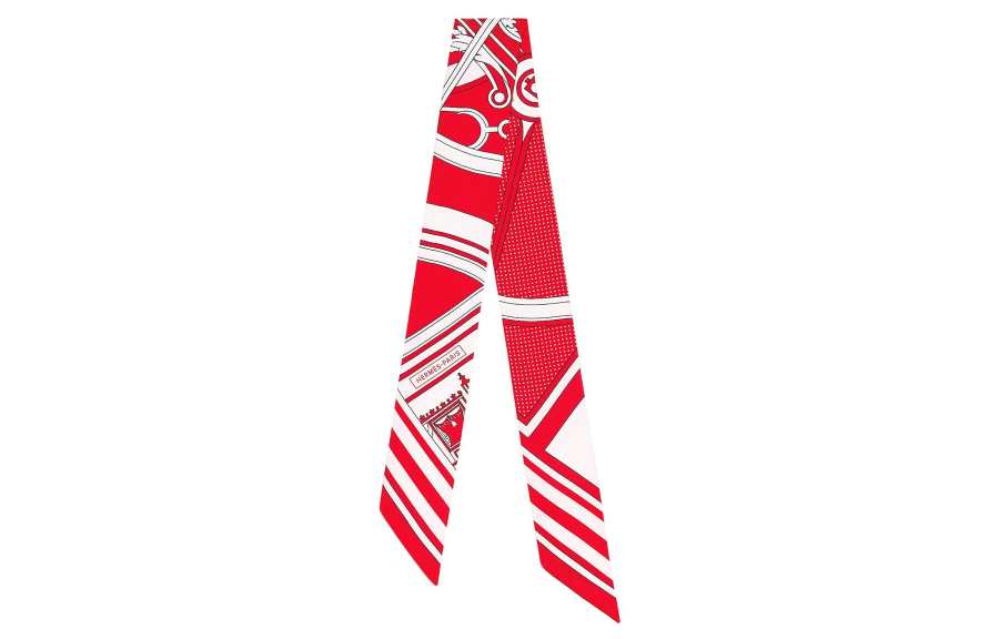 HERMES HERMES Scarves Women's Red