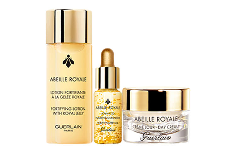 GUERLAIN Bee Essence Water Essence Face Cream Sample Set Three Piece Set Moisturizing And Nourishing Hydrating