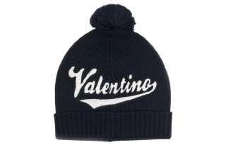 Valentino Logo Detailed Beanie