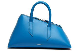 The Attico Calfskin Handbag Women's Turquoise