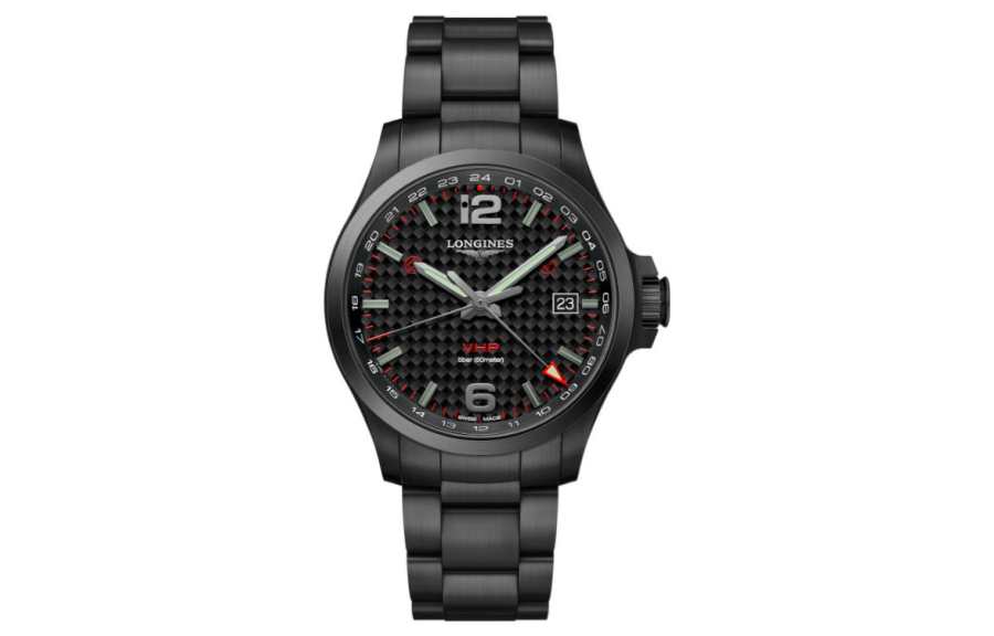 LONGINES Comcast Collection Quartz Movement Minimalist Fashion Men's Watch 43mm Black Dial