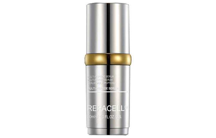 REPACELL Gold Peptide Serum Lotion Soothing Brightening Tightening Hydrating Repairing Wrinkle Resistant 30ml