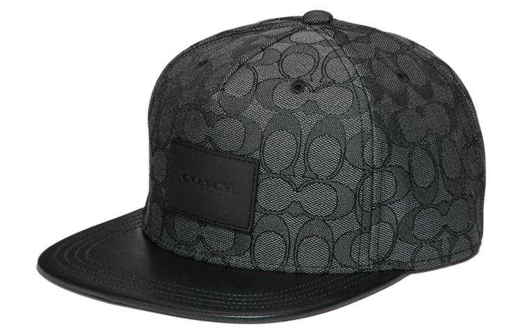 COACH COACH Cotton Baseball Caps Men's Black