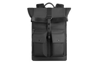 MARK RYDEN Oxford Travel Bag, Cycling Bag, Backpack Men's Black