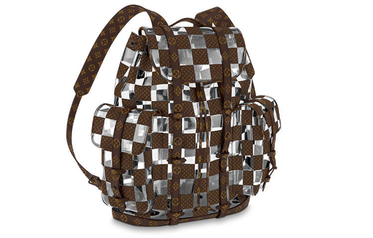 LOUIS VUITTON LOUIS VUITTON Christopher Backpack Brown/Clear