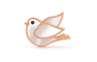 Van Cleef & Arpels Brooches Women's Rose Gold