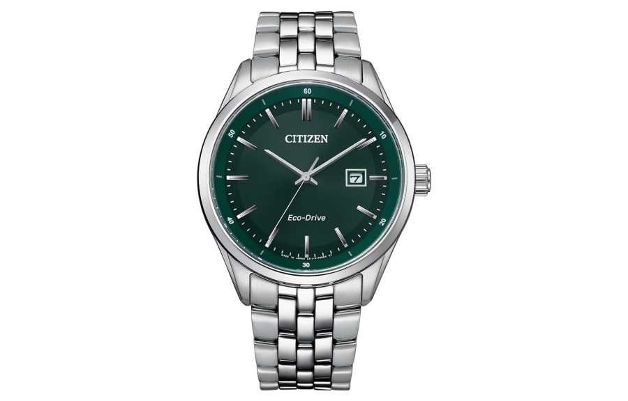 CITIZEN CITIZEN Light Powered Quartz Movement Watch Men's Watches Green Dial