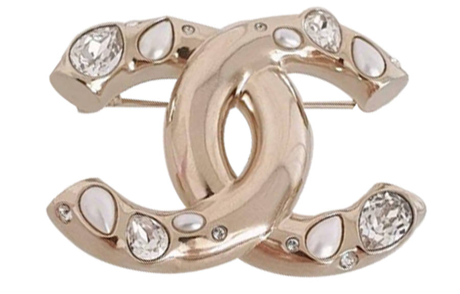 CHANEL CHANEL Brooches Unisex Gold