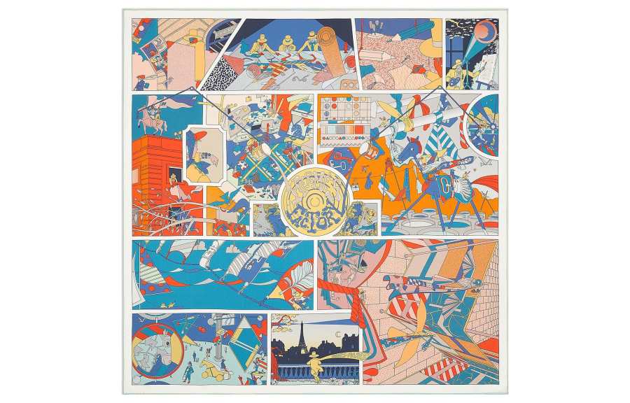 HERMES HERMES Carre Scarves Women's Multicolor
