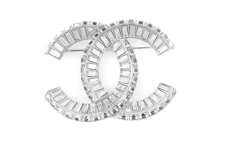CHANEL Chanel 1986-1988 Coco Mark brooch