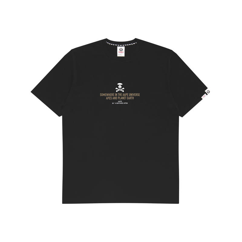Aape Aape T Shirts Men's Crew Neck Moderate