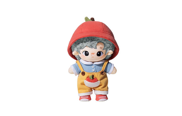 POP MART POP MART HACIPUPU Cotton Doll, Please Eat Apple Soothing Dolls 22cm
