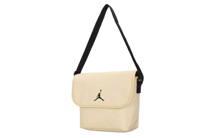 Jordan Jordan Polyester Crossbody Bag, Shoulder Bag Unisex Ecru