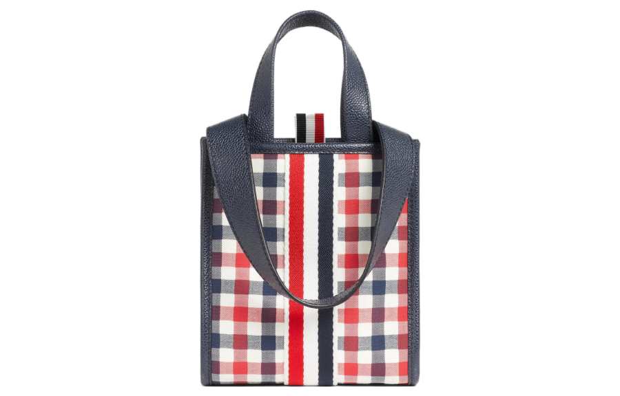 THOM BROWNE THOM BROWNE· Wool Handbag Mini Women's Red White Blue Multicolor