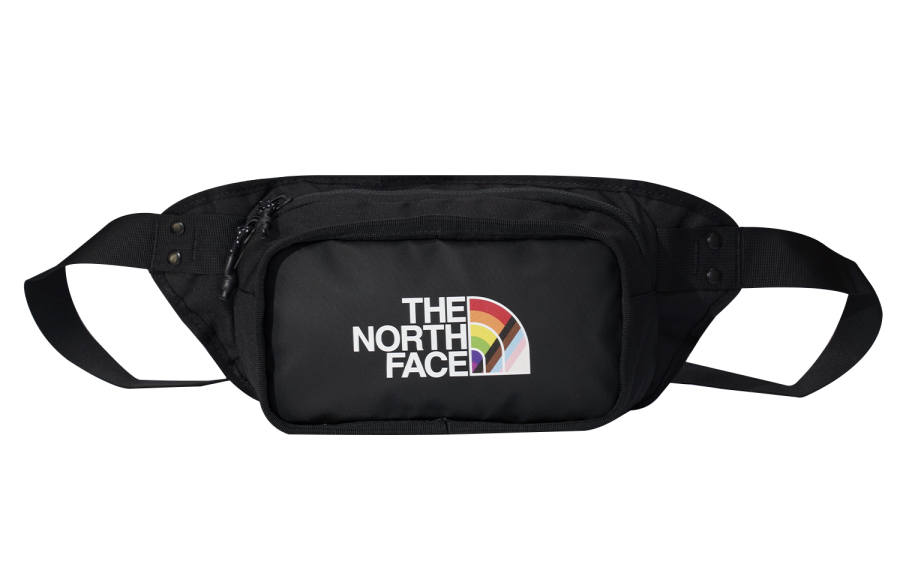 THE NORTH FACE 4.3L Fanny Pack Sling Bag Crossbody Bag Outdoor Bag Fabric Pure Black Unisex
